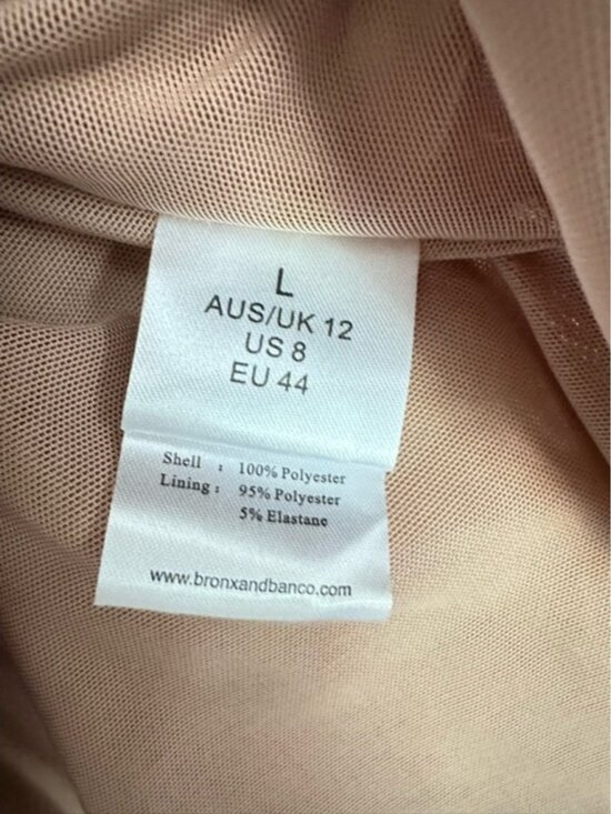 BRONX AND BANCO Megan Lace Long Sleeve Mini Dress | White | NWT - Picture 12 of 16